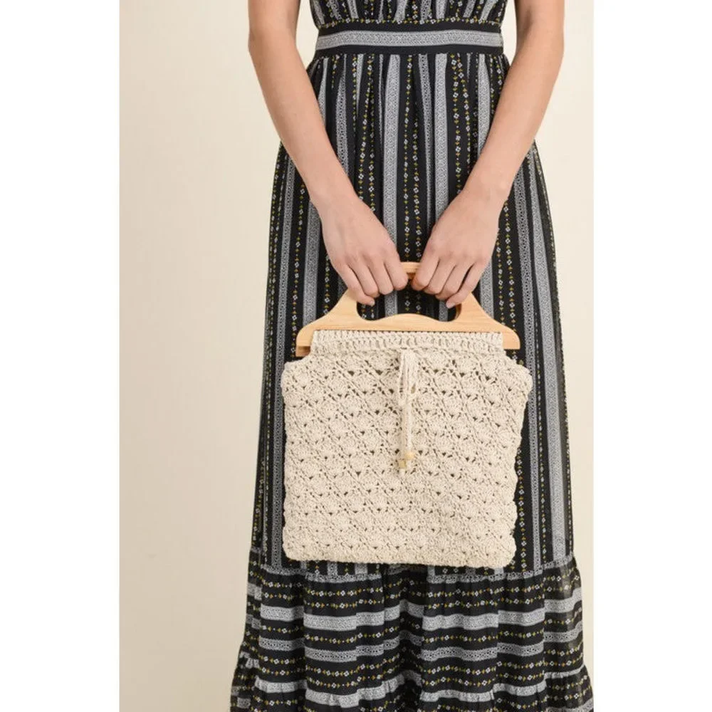 Riviera Maya Macrame Bag - Picture 1 of 4
